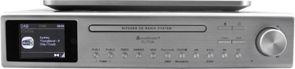 Soundmaster Küchenradio UR2180SI Silber