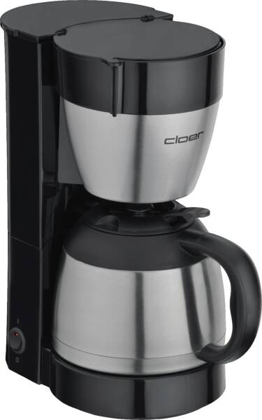 Cloer Filterkaffeemaschine 5009 Schwarz-Edelstahl