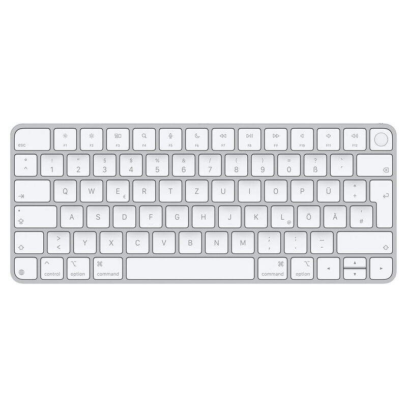 Apple Magic Keyboard DE, Touch ID, weiß