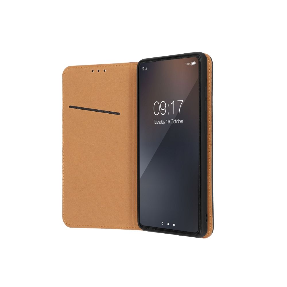 SMART PRO leder book für SAMSUNG A17 schwarz