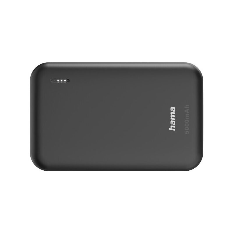 Hama Power Pack Pocket 5, 5000mAh, 2xUSB-A Anthrazit