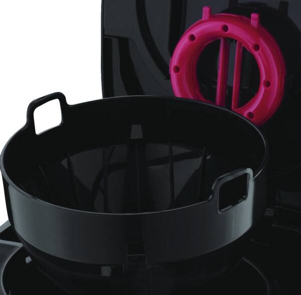 Russell Hobbs Filterkaffeemaschine Adventure Glas Edelstahl-Schwarz