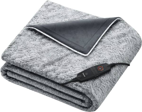 Beurer Heizdecke HD 75 Nordic Grey Green Planet Grün