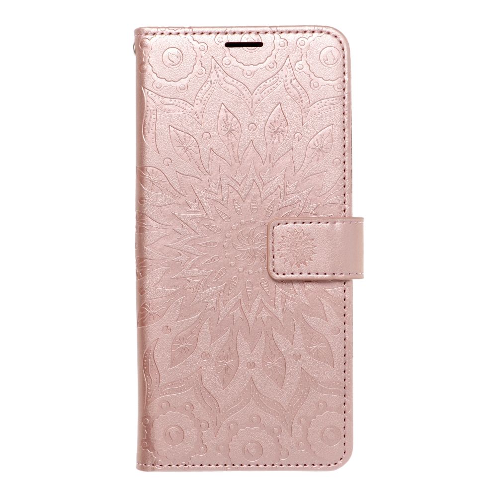 MEZZO Book Case für SAMSUNG Galaxy A55 5G Mandala gold rosa