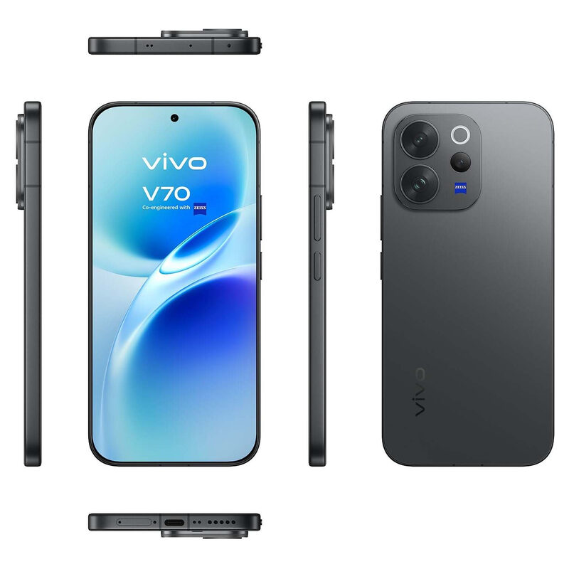vivo V70 5G 8/256GB, authentic black/schwarz