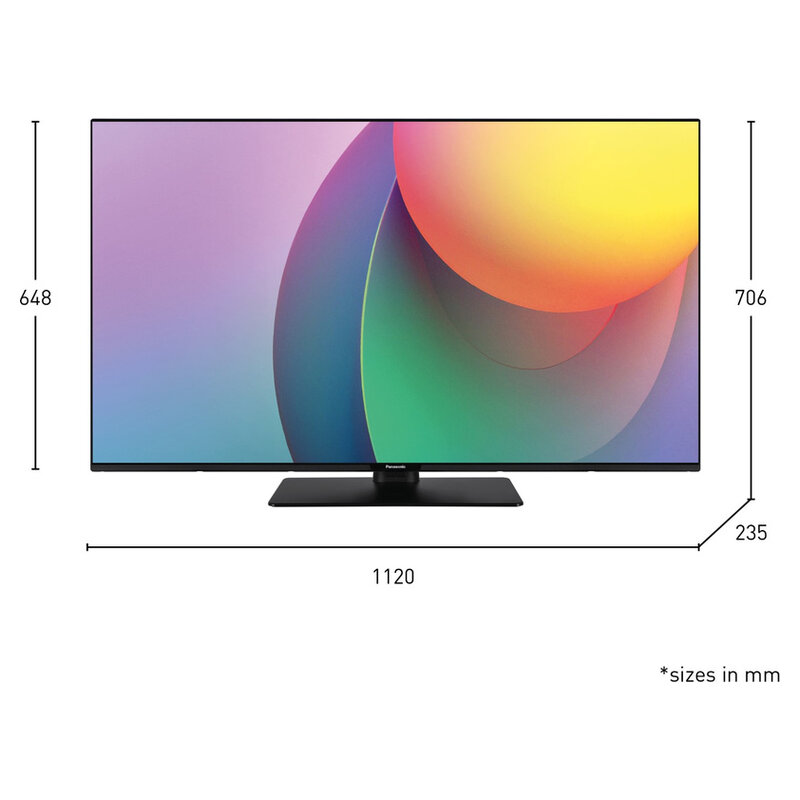 Panasonic 50 Zoll W60A LED Smart TV schwarz