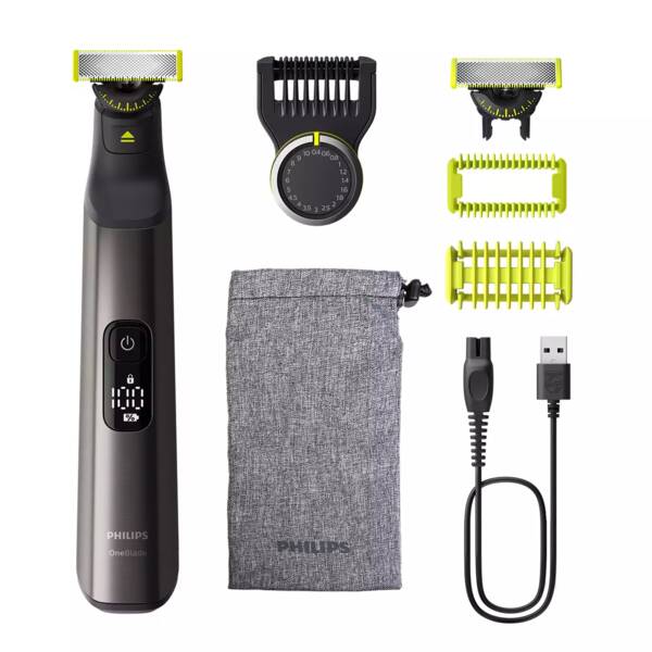 Philips PH Bartschneider QP6552/15 OneBlade Pro 360 Face+Body Chrom