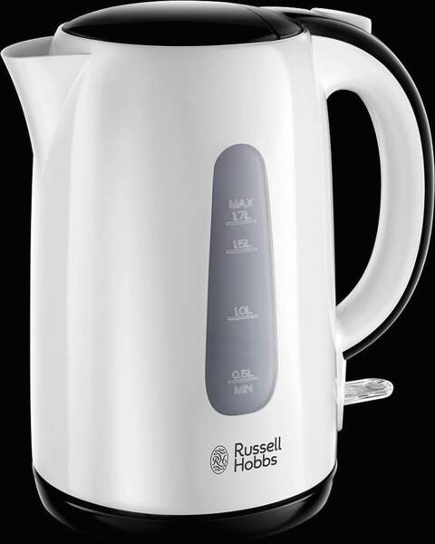 Russell Hobbs Wasserkocher My Breakfast Wasserkocher Weiss-Schwarz