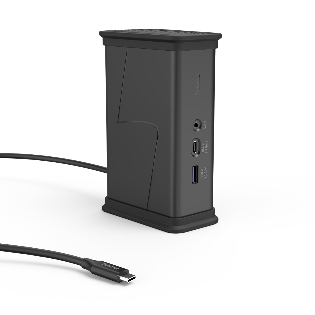 Hama USB-C-Hub "Connect2Office Black", 9 Ports, 2x HDMI™, USB-A, USB-C, LAN