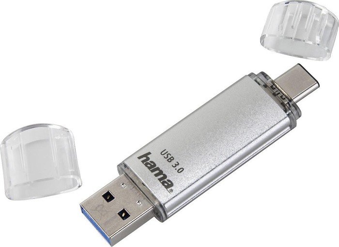 Hama FlashPen C-Laeta Twin 64GB, USB-C 3.0/USB-A 3.0
