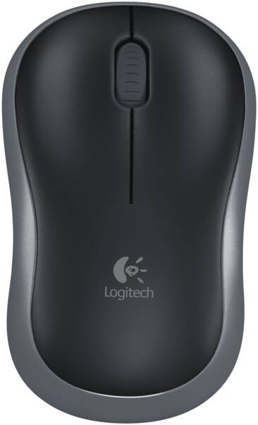Logitech Maus M185 Wireless Mouse Grau