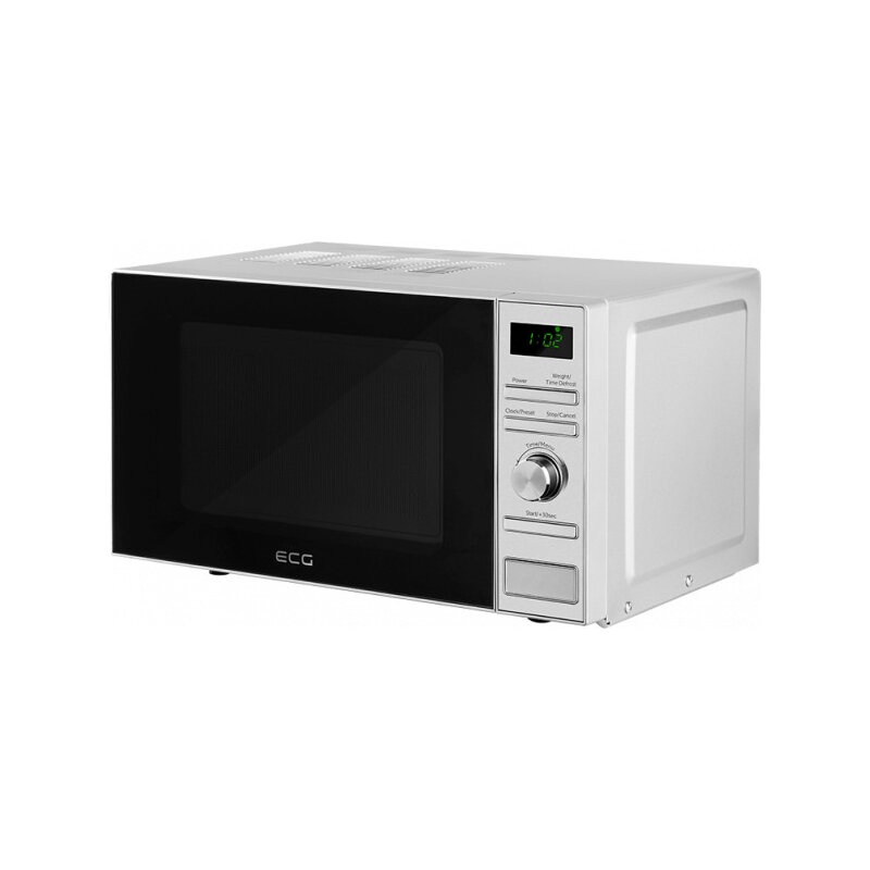 ECG MTD 2071 SE, Mikrowellenherd 20L, schwarz grau