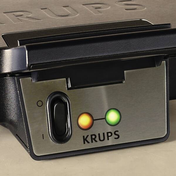 Krups Waffeleisen FDK261 Silber