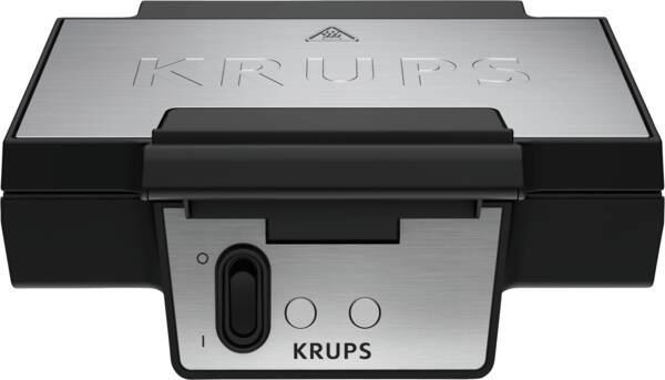 Krups Sandwichmaker FDK453 Silber-Schwarz