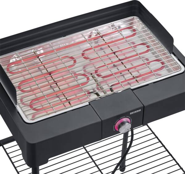 Severin Barbecue-Elektrogrill PG 8566 Schwarz