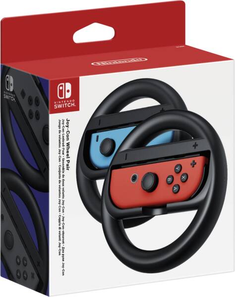 Nintendo Lenkrad Joy-Con Lenkrad Paar Schwarz