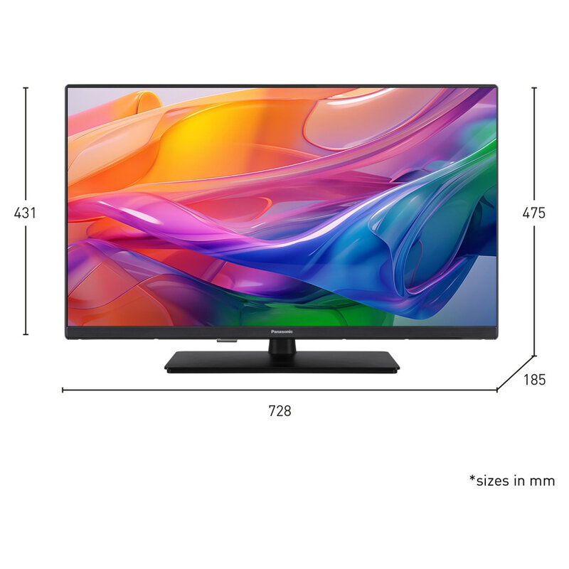 Panasonic 32 Zoll HD LED TV schwarz