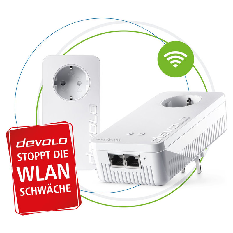 devolo Magic 2 Wifi next Starter Kit weiss