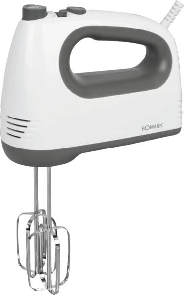 Bomann Handmixer HM 6054 CB Weiss-Grau