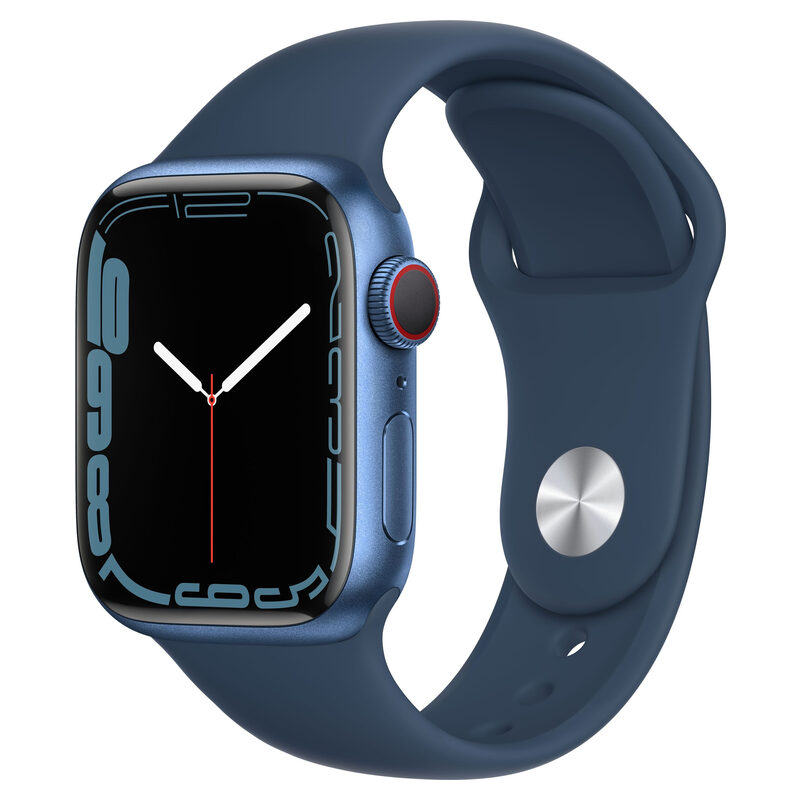 Apple Watch,S7,CELL,41mm, Alu,blau