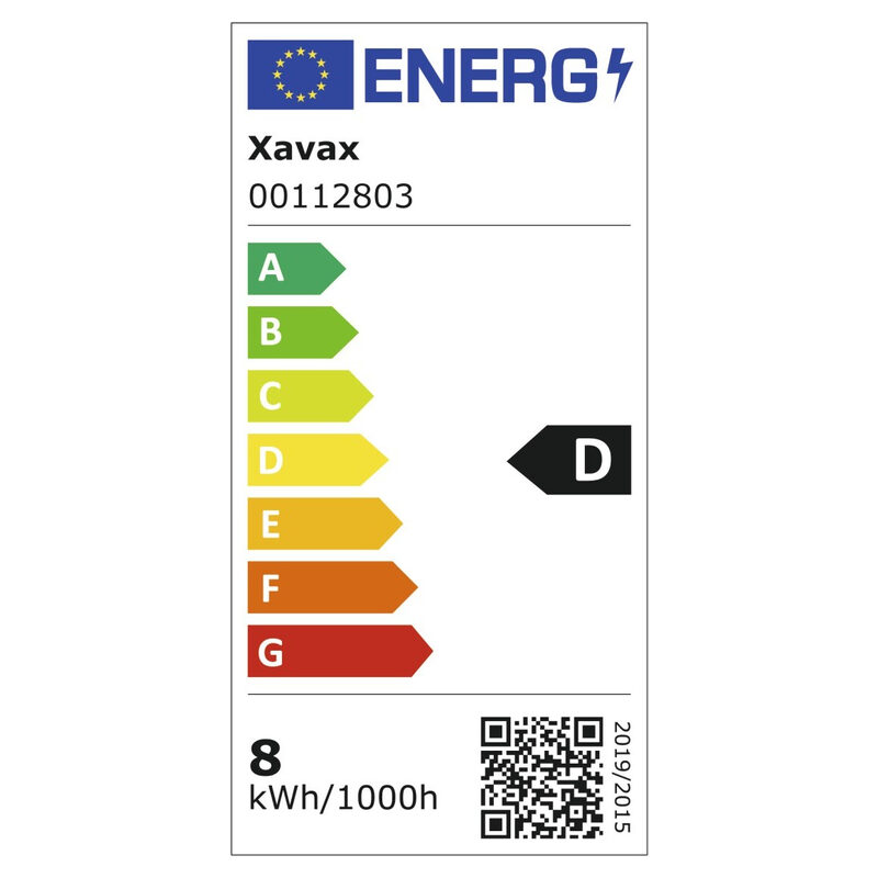 Xavax LED-Glühlampe Filament, E27, 1055lm, 7,5W ersetzt 75W, klar, Warmweiß