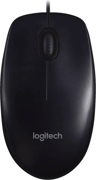 Logitech Maus M90 Schwarz
