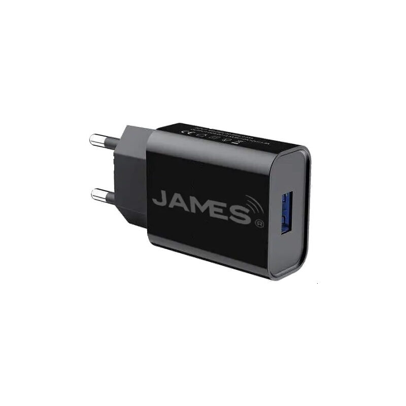 Ilogs Ersatz-Netzteil original für James Notrufuhr B8/R8/B6/B7/A6, Schwarz