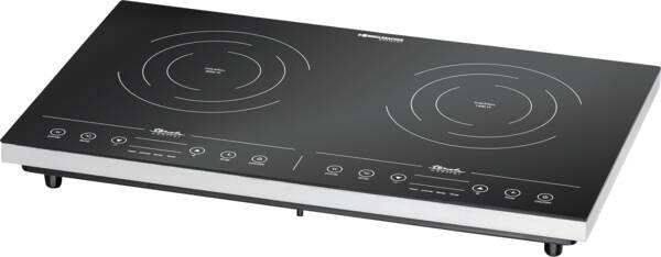 Rommelsbacher Doppel-Induktionskochfeld CT 3410/IN Schwarz