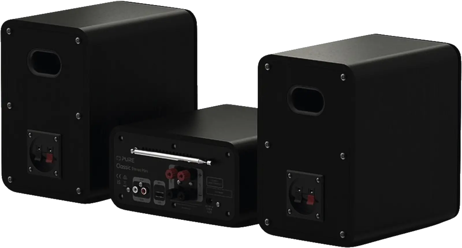 Pure Classic Stereo Mini — Black