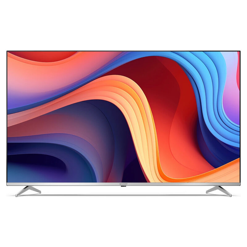 Sharp 55 Zoll GP6260E 4K UHD QLED silber