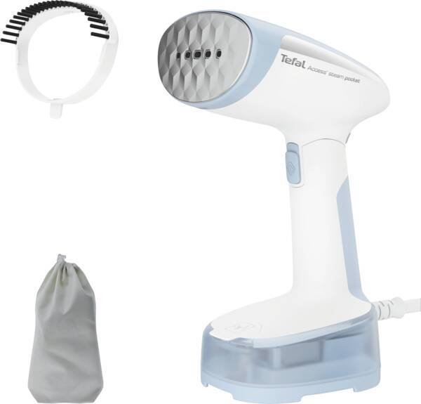 Tefal Dampfbürste DT3041E1 Access Steam Pocket Weiss-Hellblau