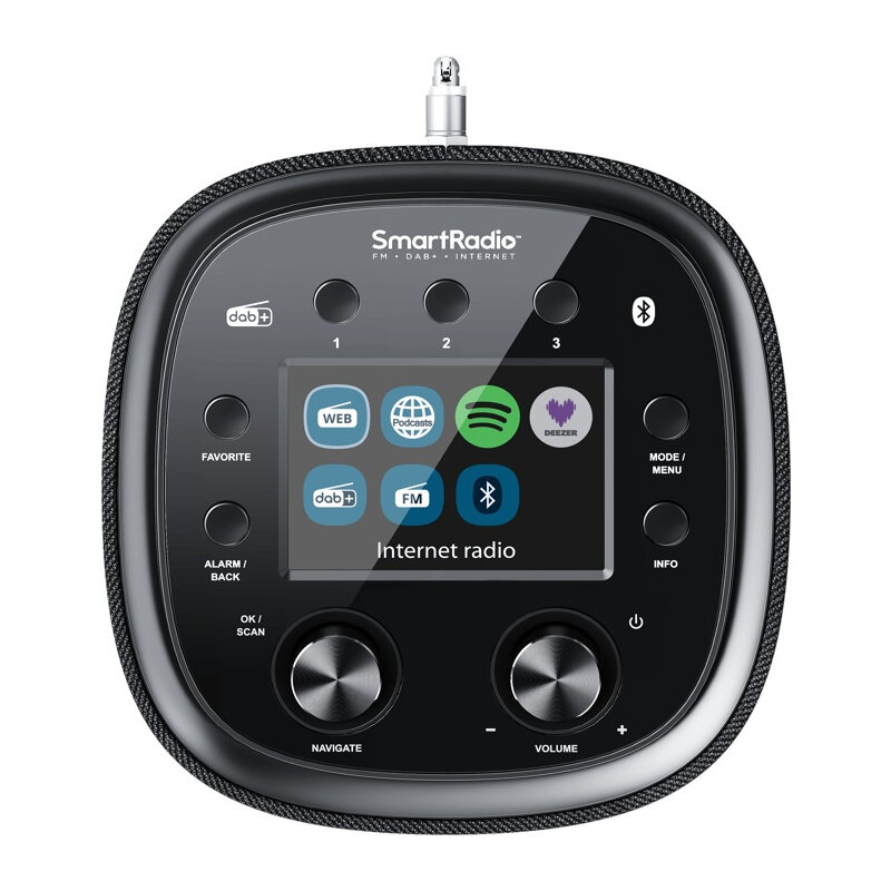 Kenwood CR-ST500S-B Smart-Radio DAB+ schwarz