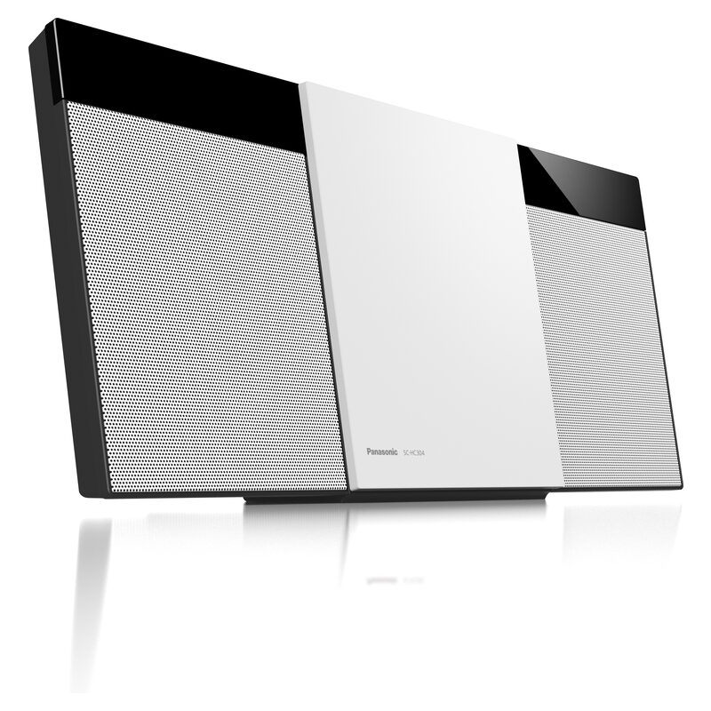 Panasonic Design Micro HiFi System DAB+ weiss