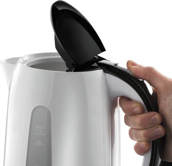 Russell Hobbs Wasserkocher My Breakfast Wasserkocher Weiss-Schwarz