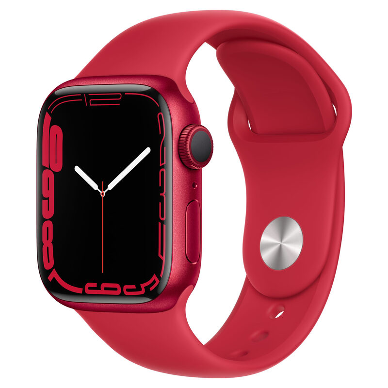 Apple Watch,S7,GPS,41mm, Alu,rot
