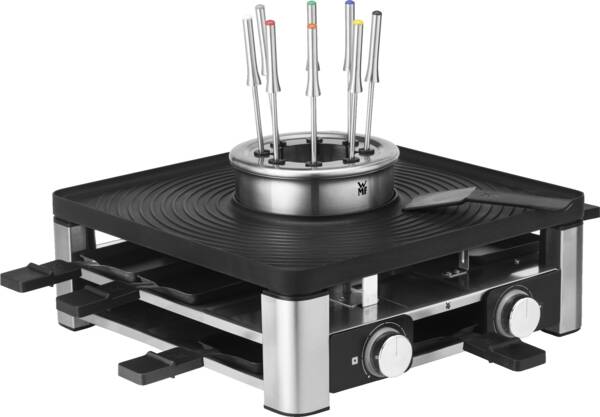 WMF Raclette Lumero Gourmet Station 3-in-1 Cromargan