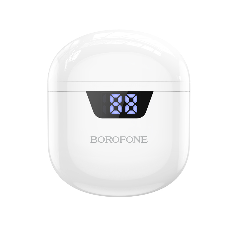 BOROFONE TWS BLUETOOTH EARPHONES BW05 PURE TONE WHITE