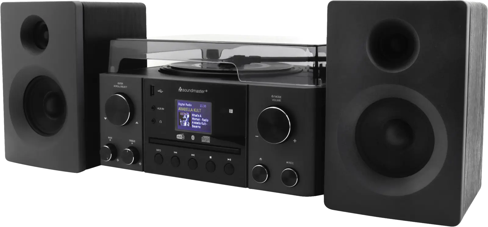 Soundmaster MCD1950SW — Schwarz