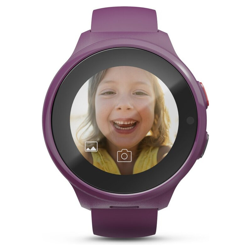 Hama Kinder-Smartwatch, GPS, SOS-Taste, Bluetooth, Telefonfunktion, Berry