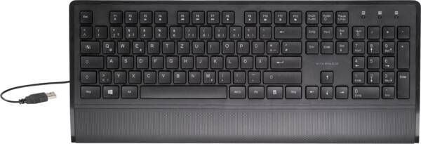 Vivanco Tastatur IT-KB USB M Schwarz