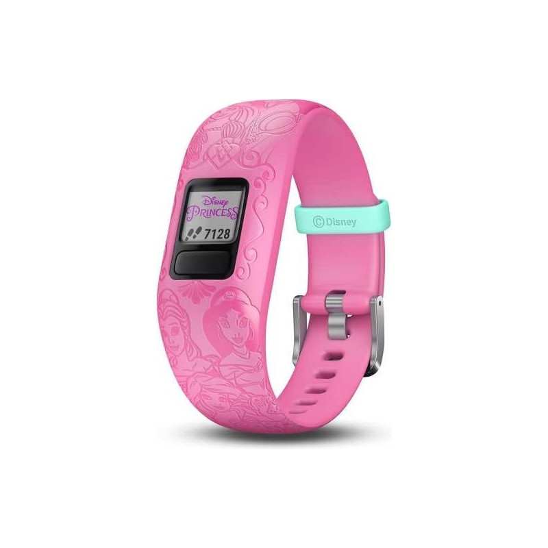 Garmin vivofit jr. 2 Arielle, Rapunzel, Belle, Mulan und Jasmin, pink mit Muster