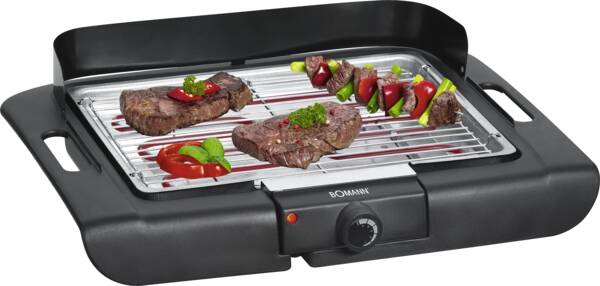 Bomann Barbecue-Elektrogrill BQ 2243 CB Schwarz