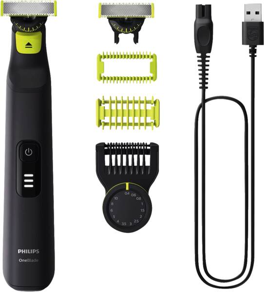 Philips PH Bartschneider QP6542/15 OneBlade Pro 360 Face+Body Schwarz