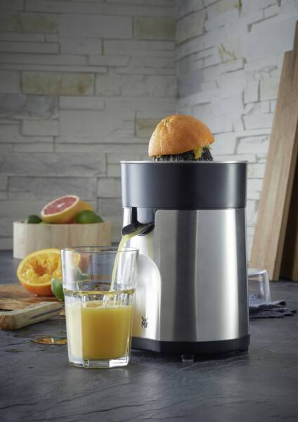 WMF Zitruspresse STELIO Citruspresse Edelstahl-Schwarz