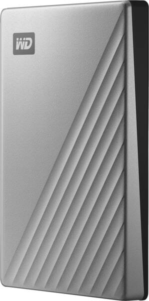 Western Digital Festplatte My Passport Ultra 2TB Silber