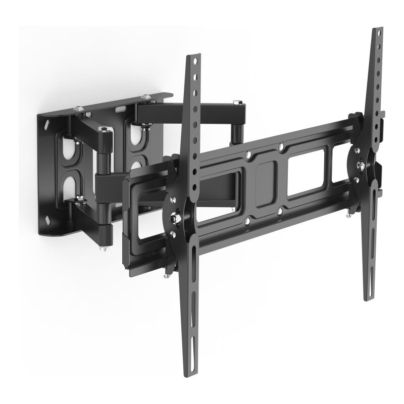 Hama TV-Wandhalterung FULLMOTION, 213 cm (84), VESA 100x100 bis 600x400, Scherenarm, Schwarz