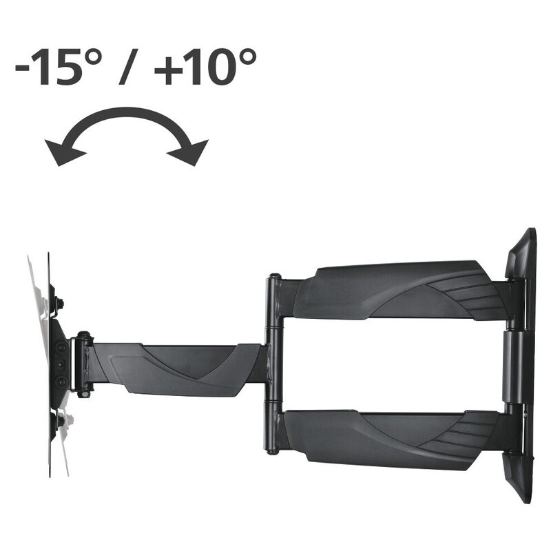 Hama TV-Wandhalterung,FULLMOTION 122cm (48), VESA 75x75 bis 200x200, max.35kg, Schwarz