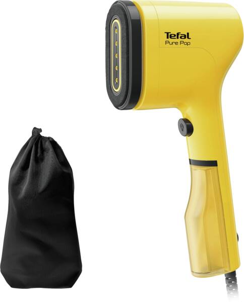 Tefal Dampfbürste DT2026 Pure Pop Dampfbürste Gelb-Schwarz