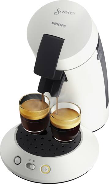 Philips Kaffeepadautomat SENSEO® CSA210/10 Weiss-Matt