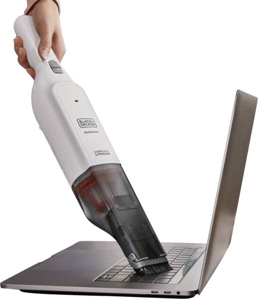 Black + Decker Akku-Handsauger HLVC315B11 Weiss